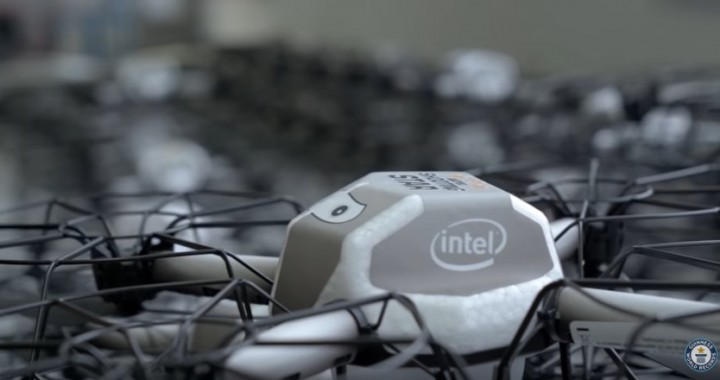 Dron Intel rekord guinnessa
